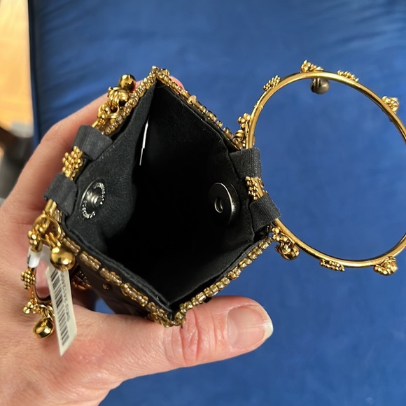 PIER 1 Mini bead and sequin bag. NWT - Picture 5 of 6